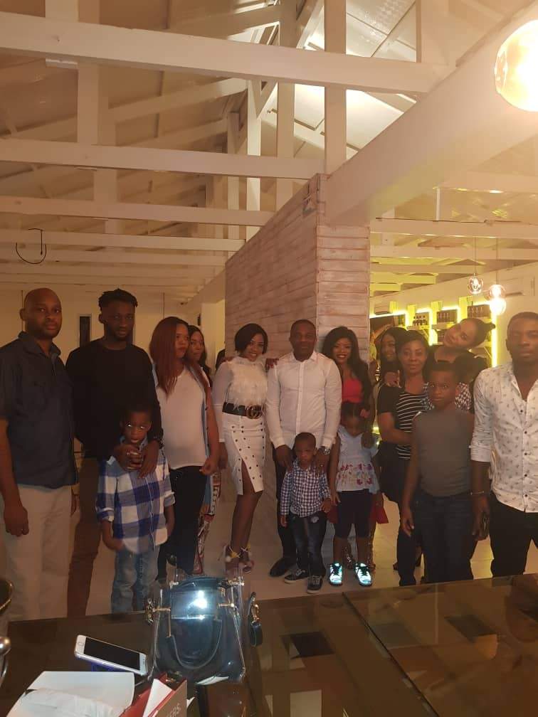 Photos from Laura Ikeji's husband Ogbonna Kanu's birthday dinner