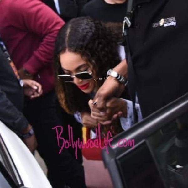 Beyonce arrives wedding of India's richest man daughter (Photos)