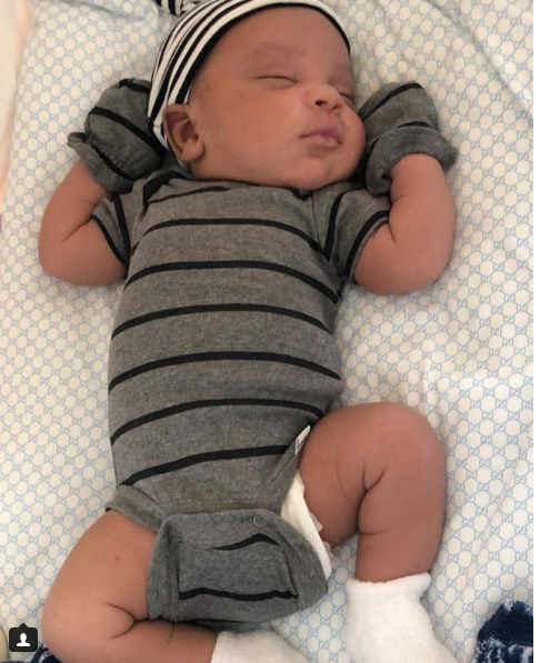 Rick Ross and his girlfriend Brianna Camille share first photo of their newborn son, Billion