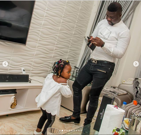 Comedian Seyilaw Shares Cute New Photos Of Daughter Tiwatope (Photos)
