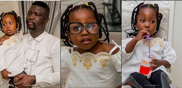 Comedian Seyilaw Shares Cute New Photos Of Daughter Tiwatope (Photos)