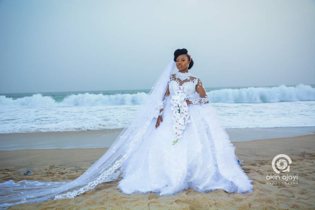 See lovely wedding photos of Nollywood Actor Frankincense Eche-Ben