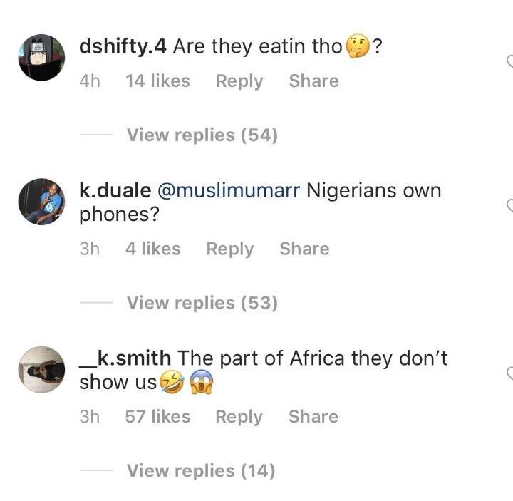 African Americans shade Nigerians after US rapper Lil Baby's visit to Nigeria for a concert (screenshots)
