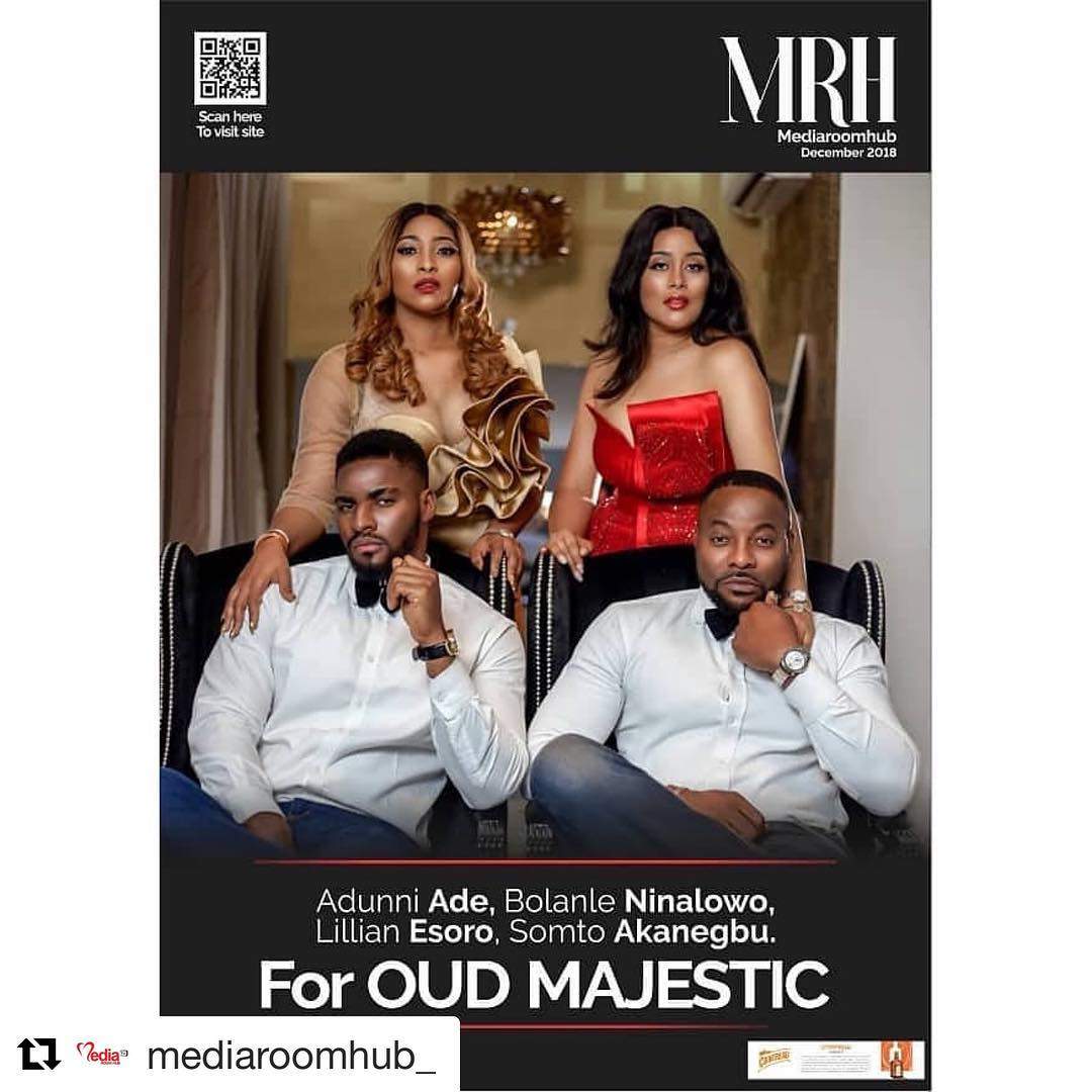 Adunni Ade, Bolanle Ninalowo, Lilian Esoro, Somto Akanegbu Cover Media Hub Magazine (Photos)