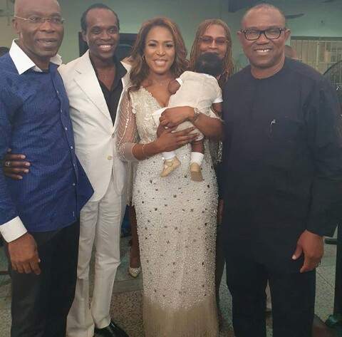 Photos from Linda Ikeji's Son's Thanksgiving Service