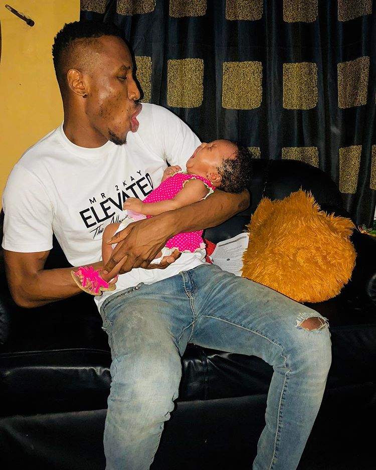 Mr 2kay Is The Father Of Gifty's Daughter, Alisha (Photos)