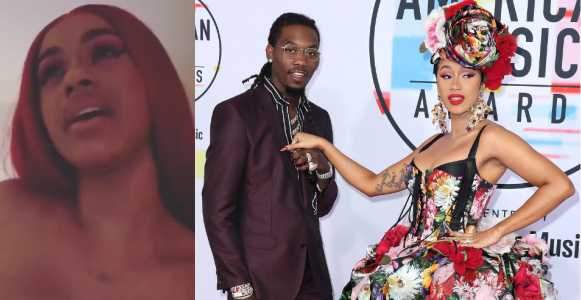 Cardi B makes a shocking announcement, says she has split from husband Offset (Video)