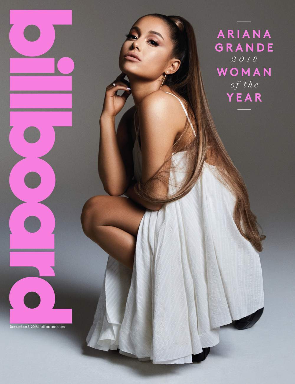 'I just want to be happy and make music.'- Ariana Grande declares as she is crowned Billboard's 'Woman of the Year' 2018