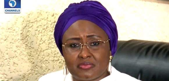Aisha Buhari Distances Self From Fraudster Recently Arrested By DSS