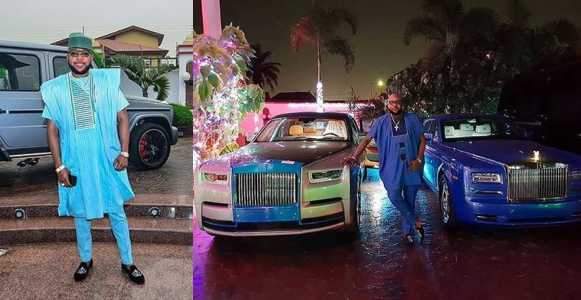 Days after buying his wife one, E-money also gets himself a Rolls Royce as Christmas gift (Photo)