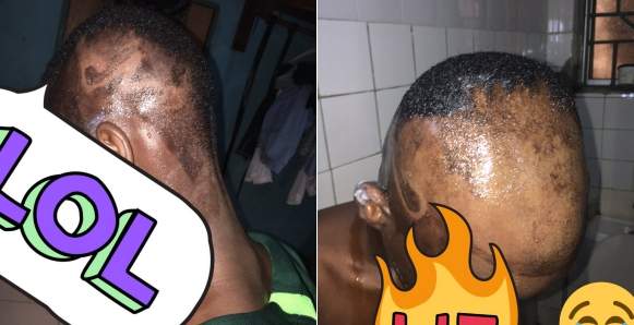 Mum shaves off her son's hair because he was looking like a cultist