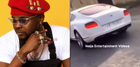 Kiss Daniel Acquires A Brand New Bentley, Months After Buying A Mansion