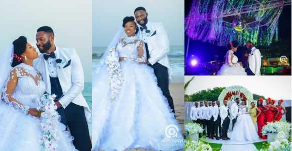 See lovely wedding photos of Nollywood Actor Frankincense Eche-Ben