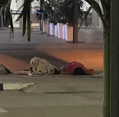 Travelers sleep by roadside after staff at Abuja Airport allegedly pushed them out