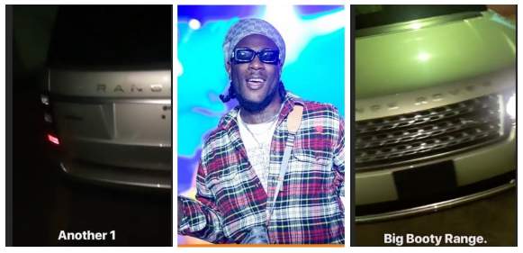 Burna Boy acquires Range Rover Autobiography for Christmas