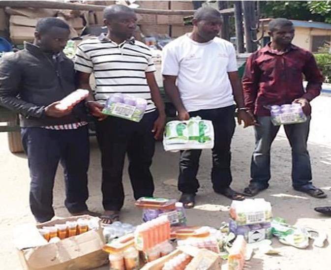 Police arrest 4 people for producing fake Dettol disinfectants and Airwick air freshener worth N7M