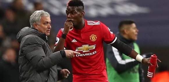 EPL: Mourinho calls Pogba "a virus" in front of Manchester United squad