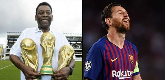 Lionel Messi only has one skill, I am far better - Brazil legend Pele says