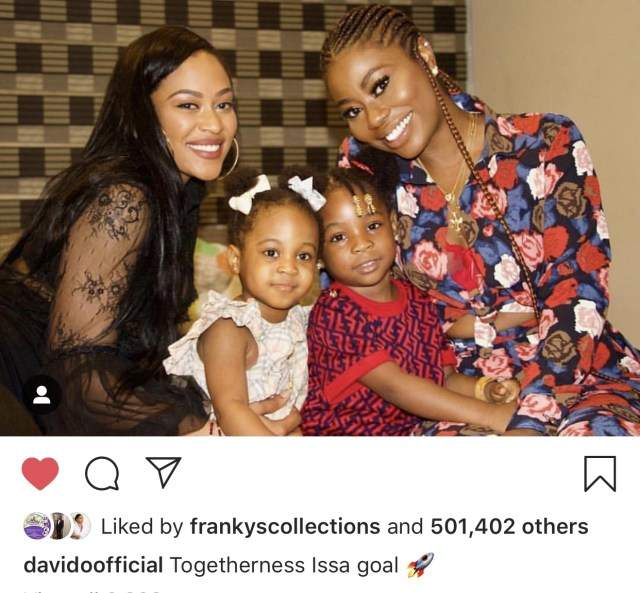 Chioma deletes Instagram Account after Davido celebrated his baby mamas.