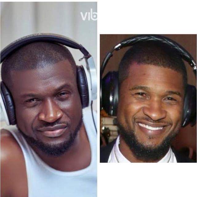 Peter Okoye says he is singer, Usher's twin (Photos)