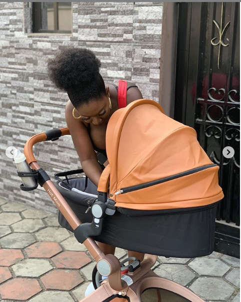 Yvonne Jedege shares lovely photos of herself with her newborn son