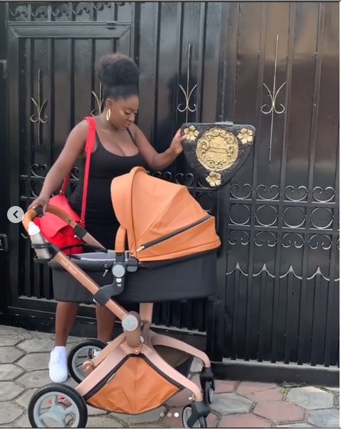 Yvonne Jedege shares lovely photos of herself with her newborn son