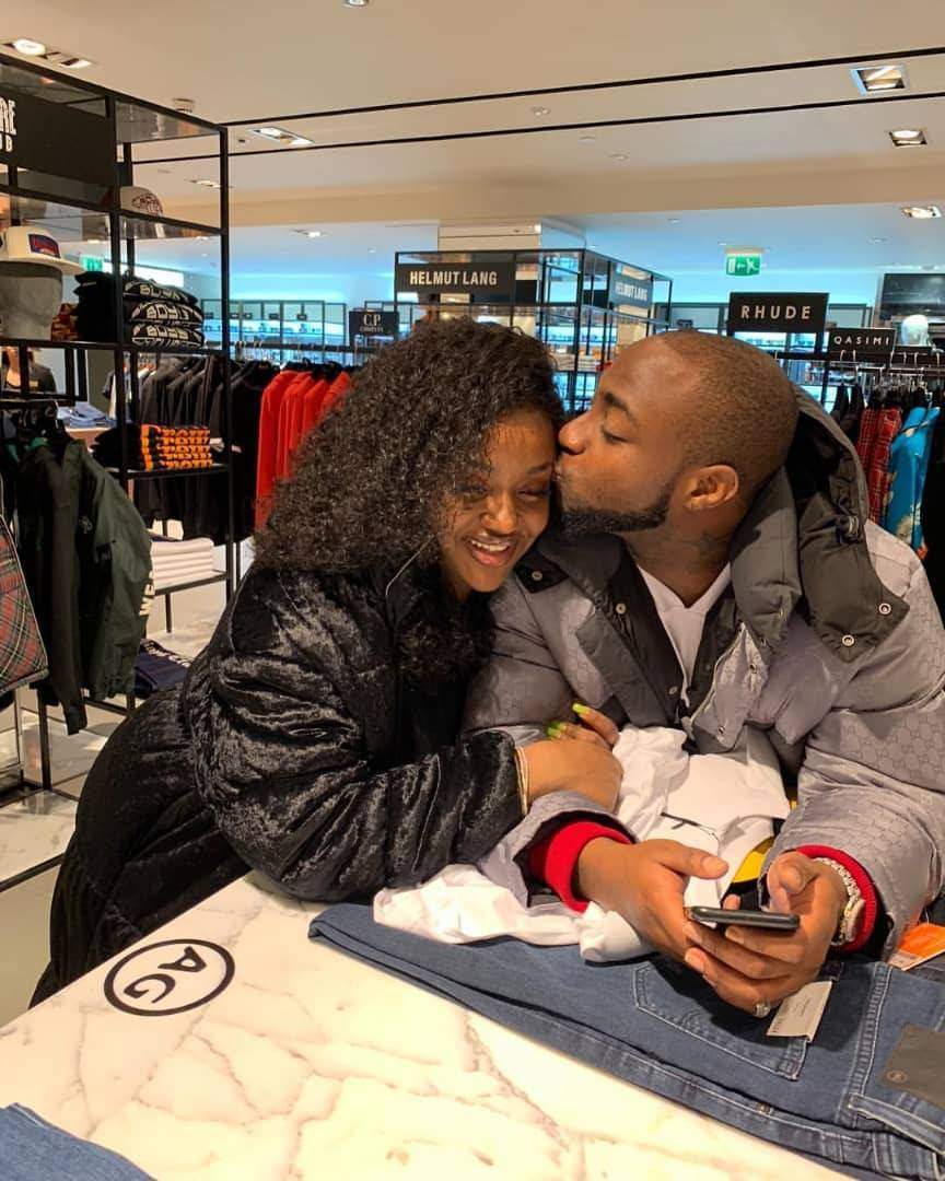 'Love of my life' - Davido tells Chioma as she shares their loved up photos