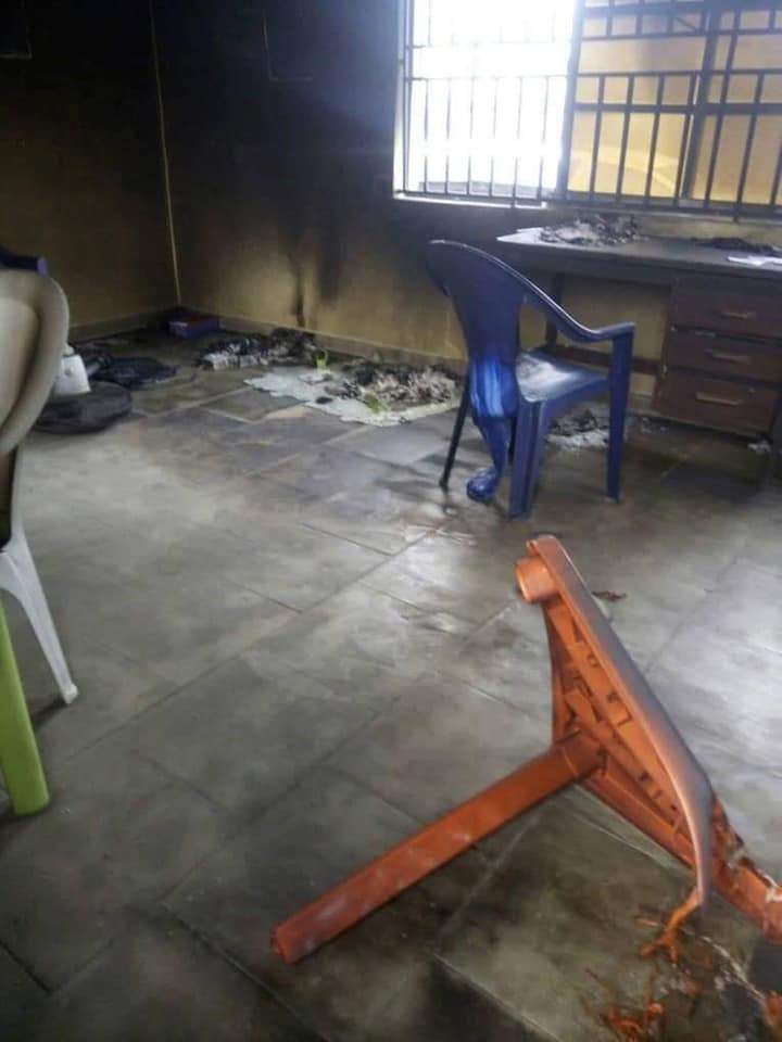 INEC office set ablaze in Rivers state