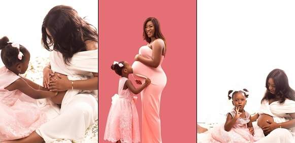 'Lord knows the challenges I faced in this pregnancy' - Simi Esiri is thankful as she shares lovely Maternity Photos
