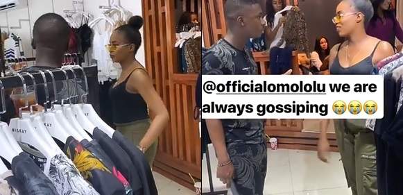 BBNaija Ex-Housemate, Lolu Hangs Out With Kiki Osinbajo (Photos)