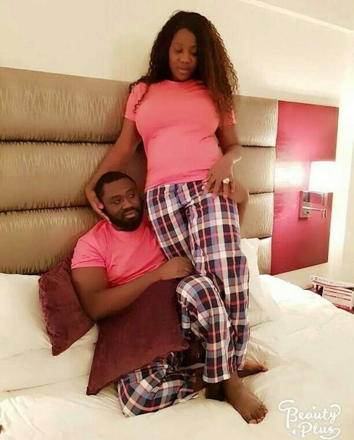 Mercy Johnson And Husband Share Bedroom Photos, Rock Matching Pyjamas