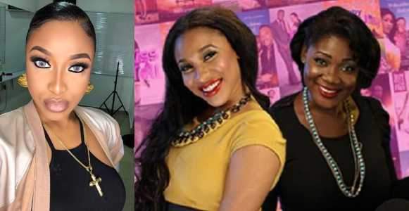 Actress Tonto Dikeh reveals why she and Mercy Johnson went from friends to enemies