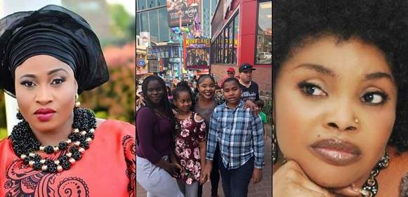 Late actress Aisha Abimbola's family and Lola Alao Battle Over Kids Custody