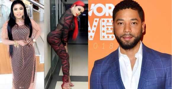 'If anyone should try what was done to Jussie Smollett with me, we would die there' - Bobrisky warns as he replies follower