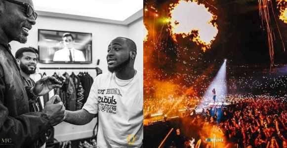 Davido joins Drake, Rihanna, Kanye West, on the list of artistes, who have sold out 20,000 capacity O2 Arena as headliners (Photos)