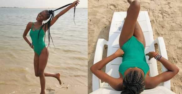 Khloe flaunts her impressive bikini body in new photos