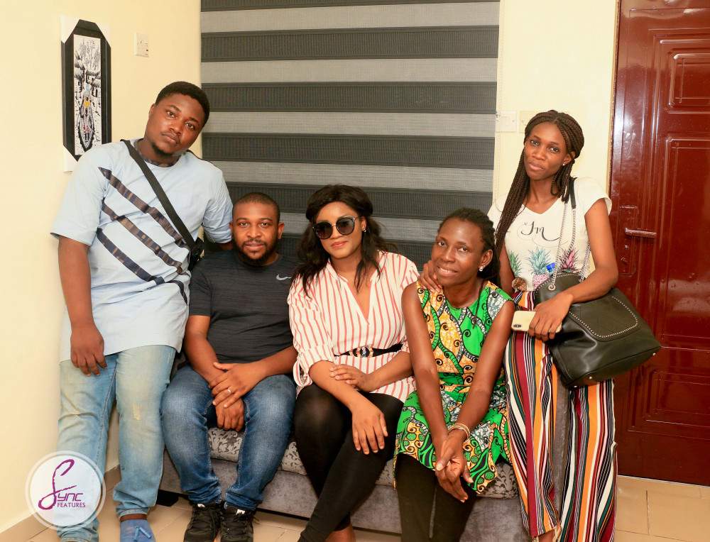 Omotola Jalade-Ekeinde Amazingly Transforms The Home Of A Widow In Four Days (Photos)