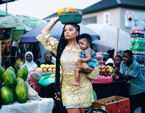 Tekno's baby mama Lola Rae shares rare photos with their baby  to celebrate her birthday