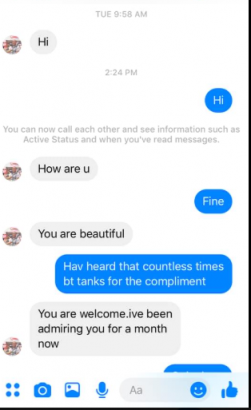 Nigerian lady insults 35-year-old man after rejecting his love proposal for being too old (Screenshots)