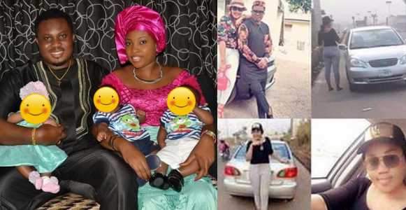 Nigerian lady leaves disturbing note on IG as her husband abandons his 4 kids to buy a car for his sidechic