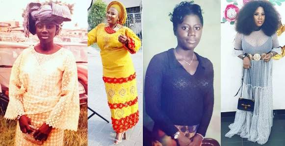 Adediwura Becky Shares Throwback Photos; Stunned At How Her Br£ast Has Grown