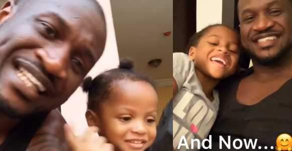 Peter Okoye Recreates 4-Year-Old Video Of Himself And His Daughter To Celebrate Her Birthday