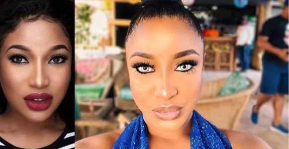 Tonto Dikeh teases fans, as she shares an unusual early morning selfie
