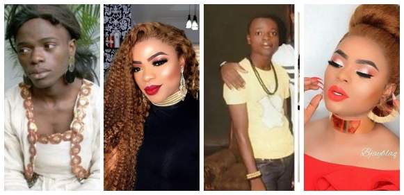 'Ten Years Back When I Was Suffering With No Mother To Care'- Bobrisky writes on his success story