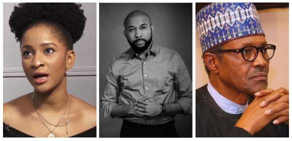Adesua Etomi Calls Out Miriam Shehu To Provide Proof That Banky W Was Paid To Promote Buhari