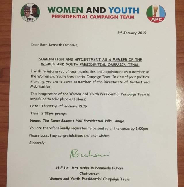Actor Kenneth Okonkwo Appointed As Member Of APC Presidential Campaign Team