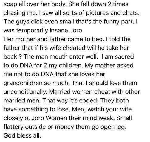 My wife Is sleeping with another man - Nigerian man cries out