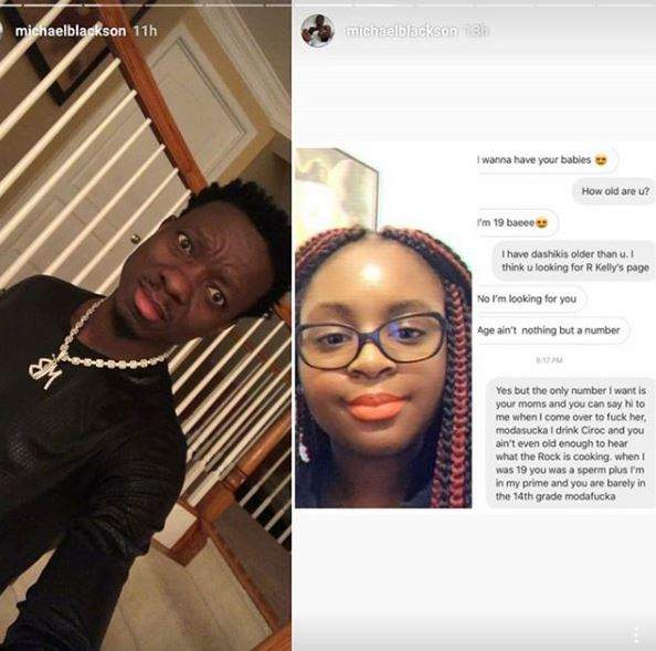 US-Ghanaian Actor Calls Out 19-year-old Girl Who Wants To Have S*x With Him