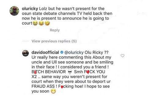 After his public fight with Davido, music executive, Oluricky gets arrested for fraud