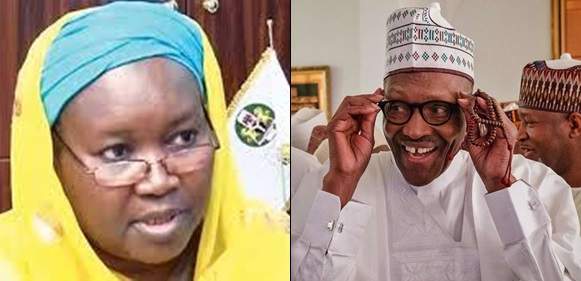 Buhari And Aminat Zakari don't share family relationship - Presidency